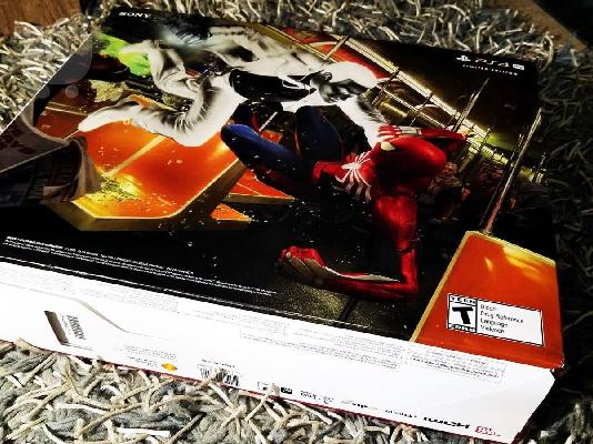 Μάρκα Νέα Sony Περιορισμένη Έκδοση Marvel Spider-Man PS4 Pro 1TB Κόκκινο...
